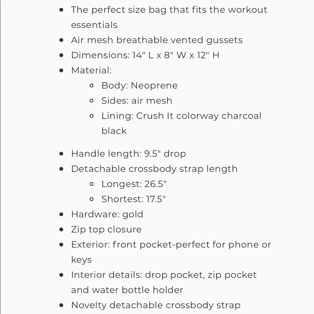 ๐ Stella & Dot Olive Crush It Duffle - Picture 4 of 10